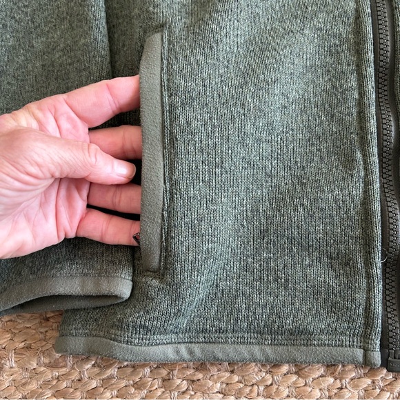 Patagonia Better Sweater Fleece Jacket Full Zipper Green Moss - Picture 5 of 9